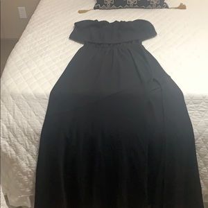 Strapless black dress, never worn